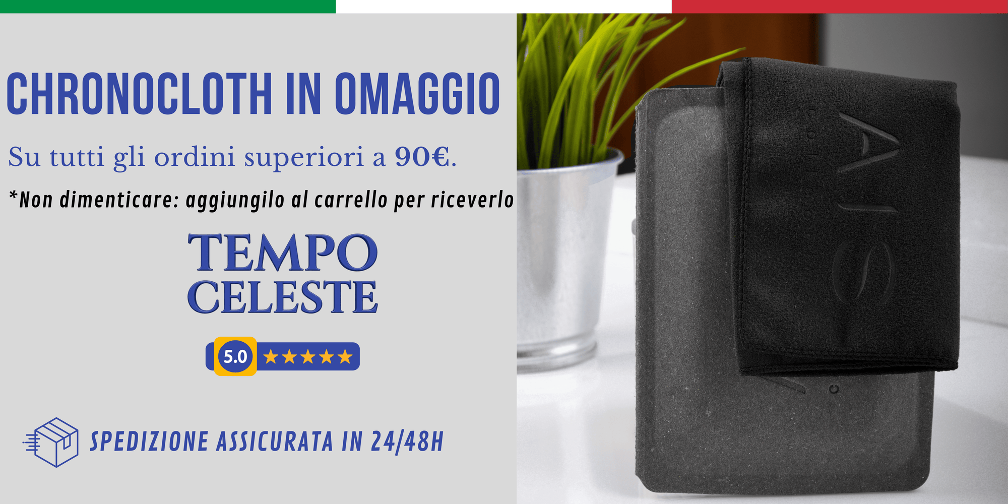 Tempo Celeste - Accessori Professionali AIS Collective per Pulizia e Protezione Orologi - ChronoCloth