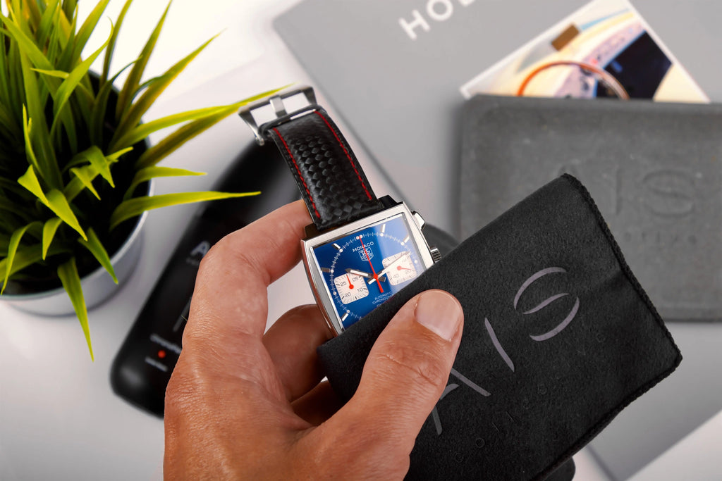 ChronoLeatherPen Tempo Celeste